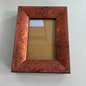 Vintage Martin Aborn Metallic Wood Photo Frame Picture Portrait Fits (3.5 x 5.5)